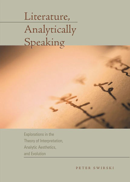 Literature, Analytically Speaking
